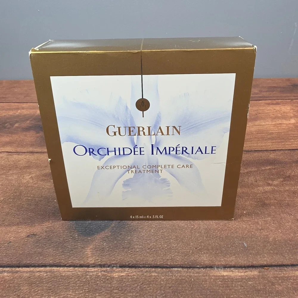 Guerlain Orchidee Imperiale The Cure Women 4x15ml Gold Good Anti-Aging Treatment